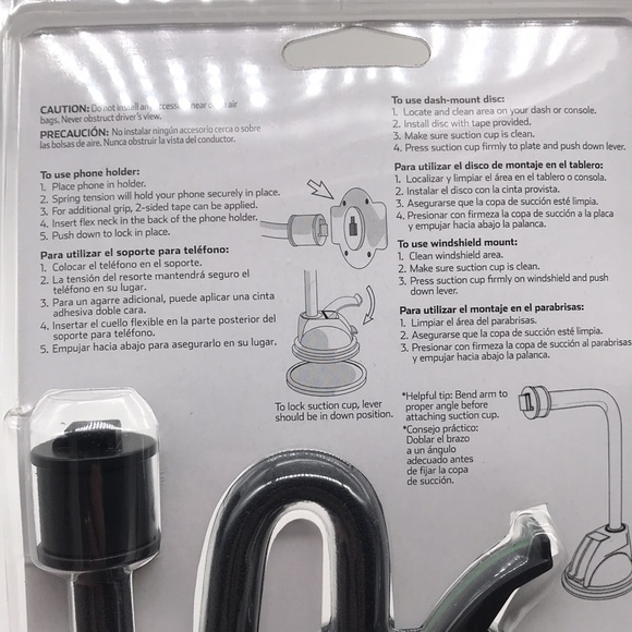 Auto Drive Flexible Phone Holder/Dashboard & Windshield Mount - Picture 6 of 8